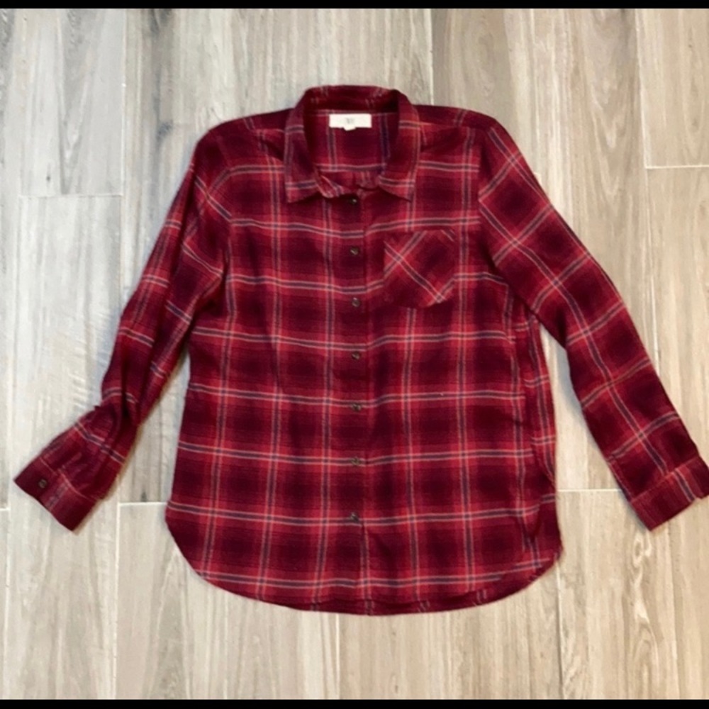 Stitch Fix Flannel Shirt Size Medium